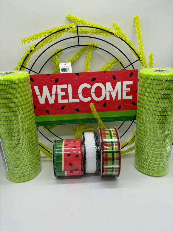 Summertime Watermelon Wreath Kit