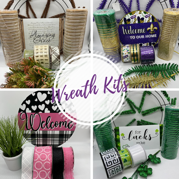 Wreath kit examples