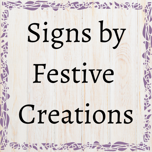 Festive Creations Wreath Signs