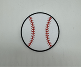 4" Diameter Hard Plastic Baseball Decorative Attachment