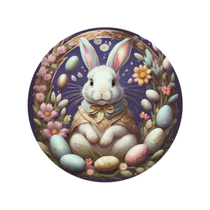 Magical Easter Bunny with Easter Eggs ( Choose Size)