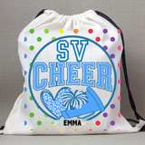 Sangamon Valley Storm Team Spirit Drawstring Bag (Personalization option)