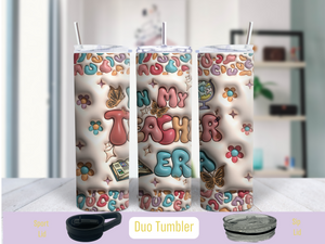 Teacher Appreciation 20 oz Duo Tumbler (Personalized Optional)