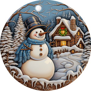 Snowman 3D (Choose Size)