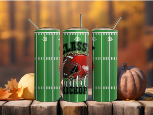 Classy Until KickOff 20oz Duo Tumbler (Personalized Optional)