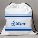 Sangamon Valley Storm Team Spirit Drawstring Bag (Personalization option)