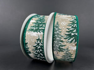 1.5"X10YD Enchanted Forest Holiday