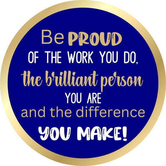 Be Proud Inspiring Wreath Sign