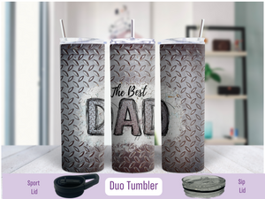 Dad Cup  (Personalized Optional)  20 Oz Duo Tumbler