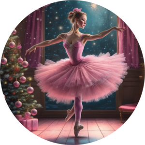 Christmas Ballerina  (Choose Size)