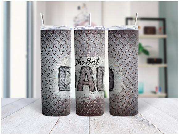 The Best DAD (Personalized Optional)  20 Oz Duo Tumbler