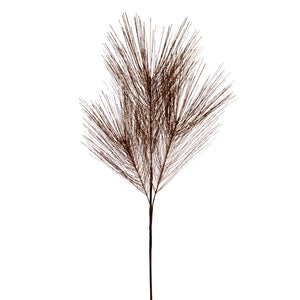 24" Gold Metallic Pine Needle Spray