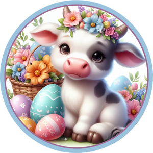 Easter Cow (Choose Size)
