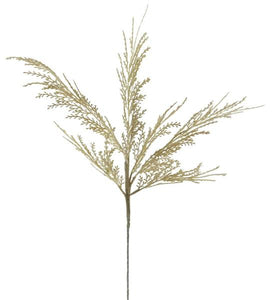 29"L Pampas Grass Plume Spray Beige