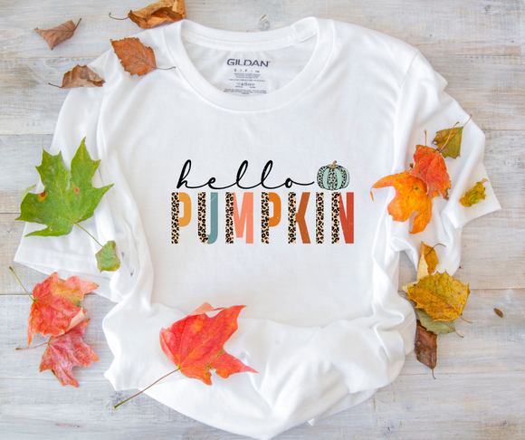 T-Shirt Transfer Hello Pumpkin