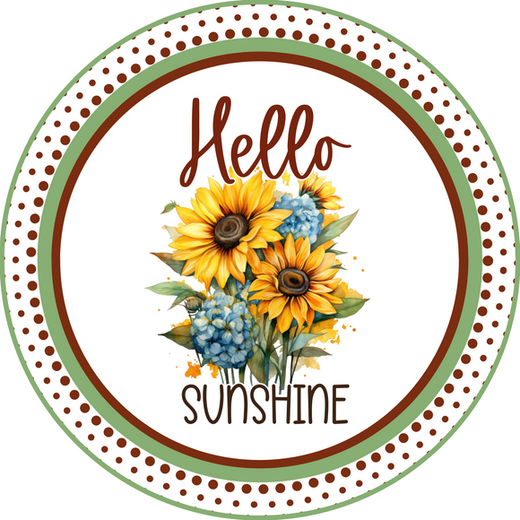Hello Sunshine Sunflower Bouquet (Choose size)