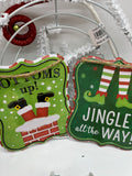 10" Bottoms up Elf Wreath Kit