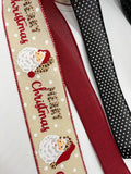 10" Winking Santa Leopard Wreath Kit