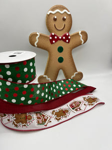 Boy Gingerbread Ribbon & Sign Bundle