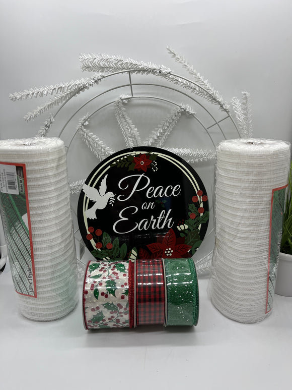 Peace On Earth Wreath Kit