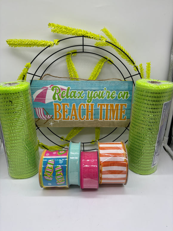 Beach Time Wreath Kit