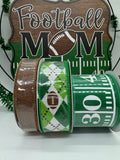 Football Mom Fall Wreath Kit - Personalize with Your Team Colors