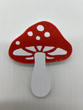 3.5" x 3" Hard Plastic Mushroom Decorative Attachment