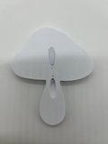 3.5" x 3" Hard Plastic Mushroom Decorative Attachment