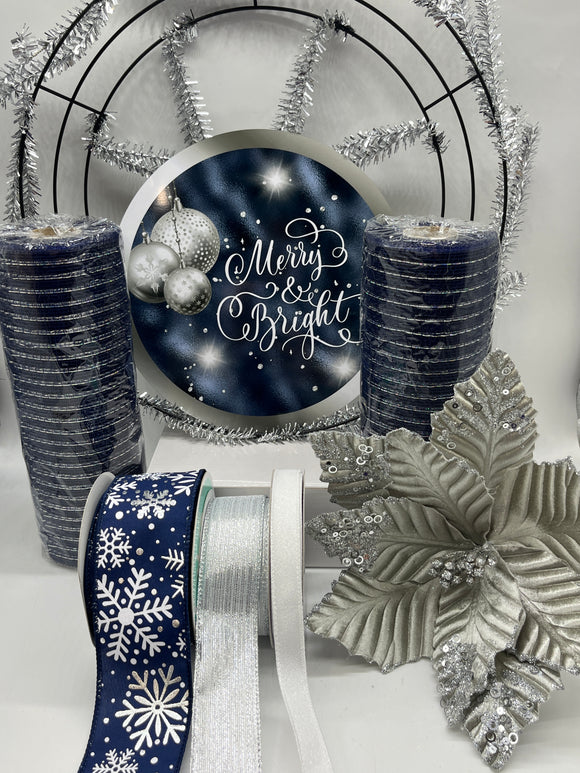 Merry and Bright Wreath Kit