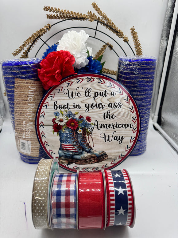 Patriotic Pride Wreath Kit