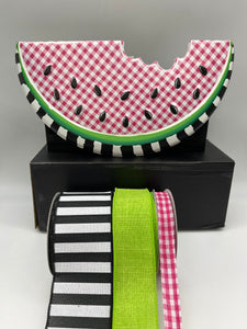 Summertime Watermelon Sign and Ribbon Bundle