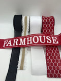 Farmhouse Charm Ribbon Bundle