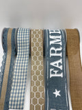 Rustic Farmhouse Ribbon Bundle