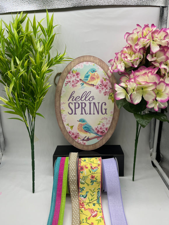 Hello Spring Wreath Kit