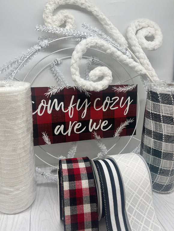 Comfy Cozy Winter Wreath Kit