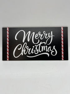 Merry Christmas Wood Sign