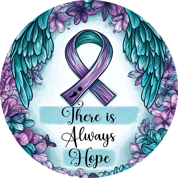 Suicide Awareness Metal Sign (Choose Size)