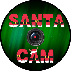 Santa Cam Metal Sign (Choose Size)