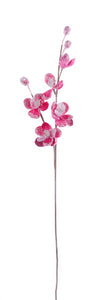 34" Icy Wild Mini Magnolia Spray Fuchsia/Silver