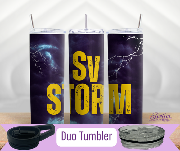 Sv Storm Duo Tumbler | 20 oz Insulated Metal Tumbler