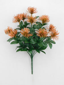 17" Orange Chrysanthemum (Plastic)