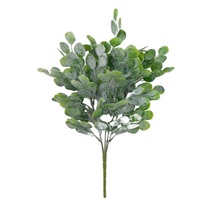 19" Iced Eucalyptus Winter Bush X 5