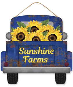 12"L X 11.5"H Sunshine Farms Truck
