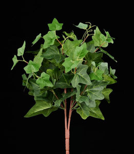 18"L Ivy Leaf Bush Tt Green