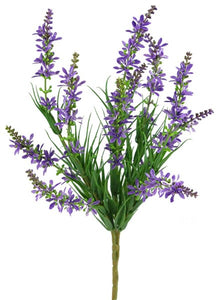 13"L Lavender Bush
