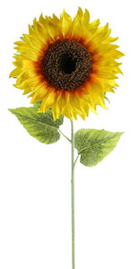 39"L X 10"Dia Sunflower Stem Yellow