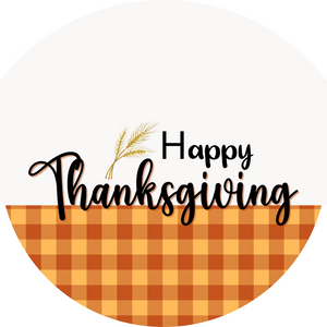 Happy Thanksgiving Sign (Choose Size)