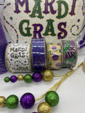 Mardi Gras Wreath Kit