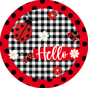 Hello Ladybug (Choose Size)