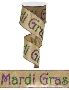 2.5"X10Yd Mardi Gras Mardi Gras